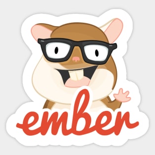 Ember JS logo Sticker